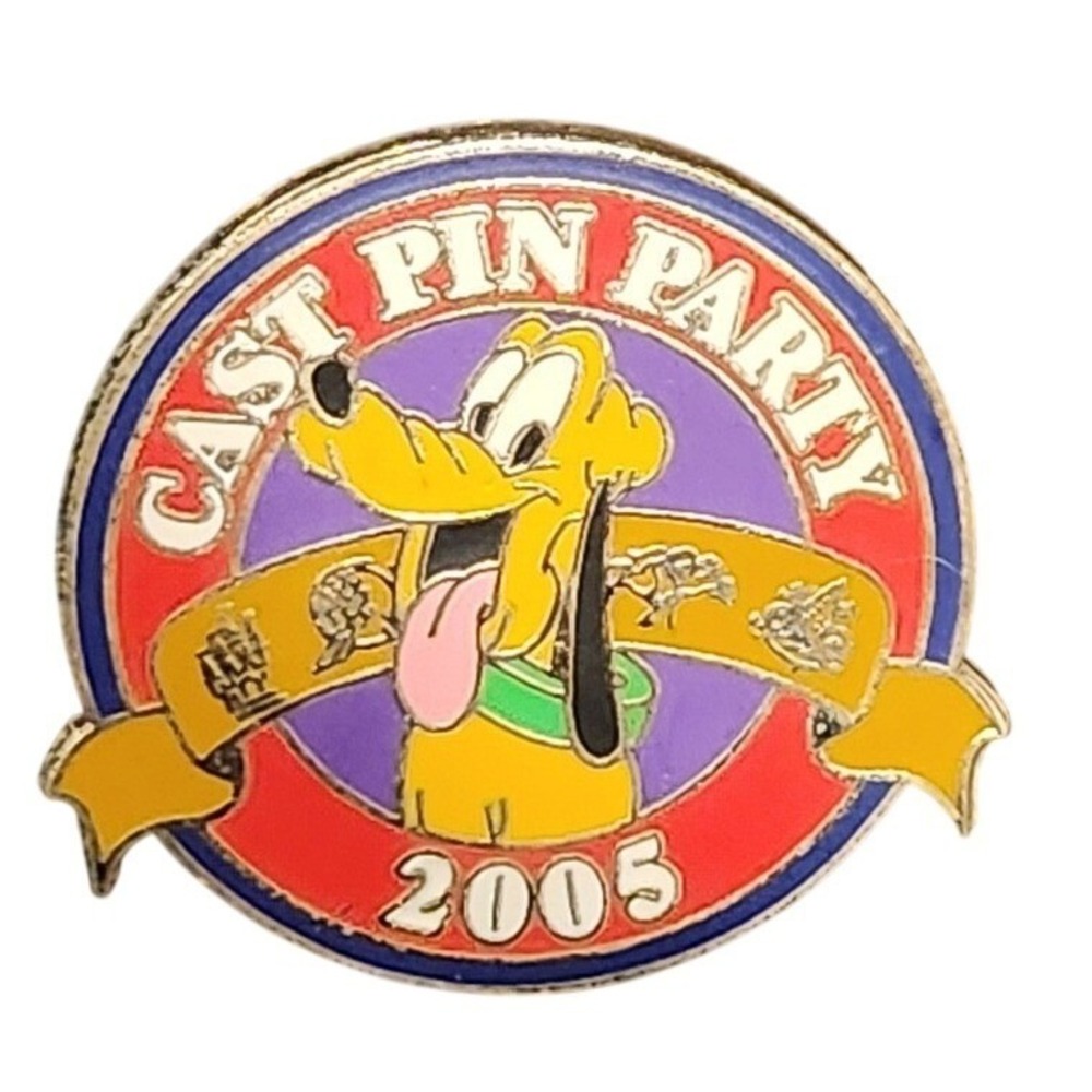 Vintage Disney Pin Pluto LE 1500 39153 WDW Cast Exclusive Party 2005 Dog 2005